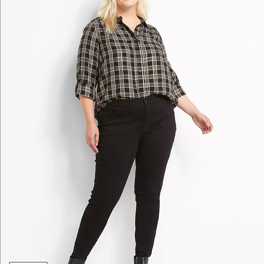 Lane Bryant Super Stretch Deluxe Fit Skinny Jeans